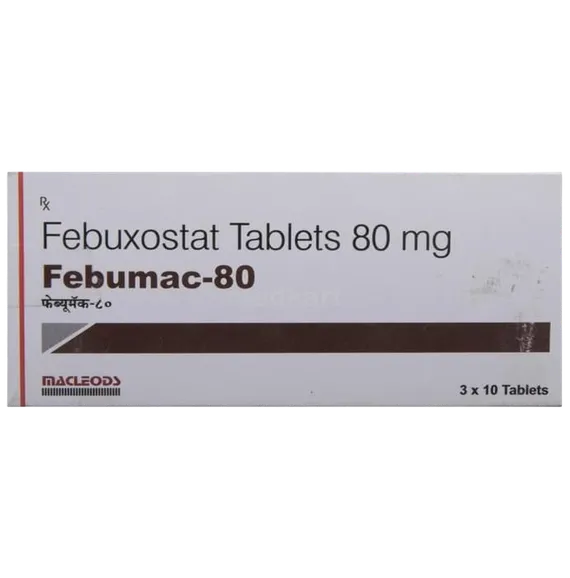 febumac 80mg tablet 10's
